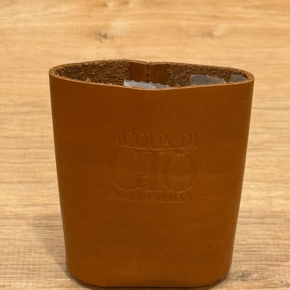Giorgio Armani Acqua di Gio Tan Leather Holder